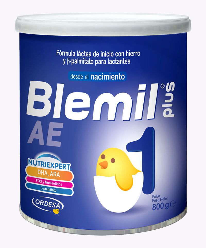 Blemil Plus AR - Leche de Inicio en polvo Desde el Primer Día,  Regurgitación y Trastornos digestivos leves, 800g : : Alimentación  y bebidas