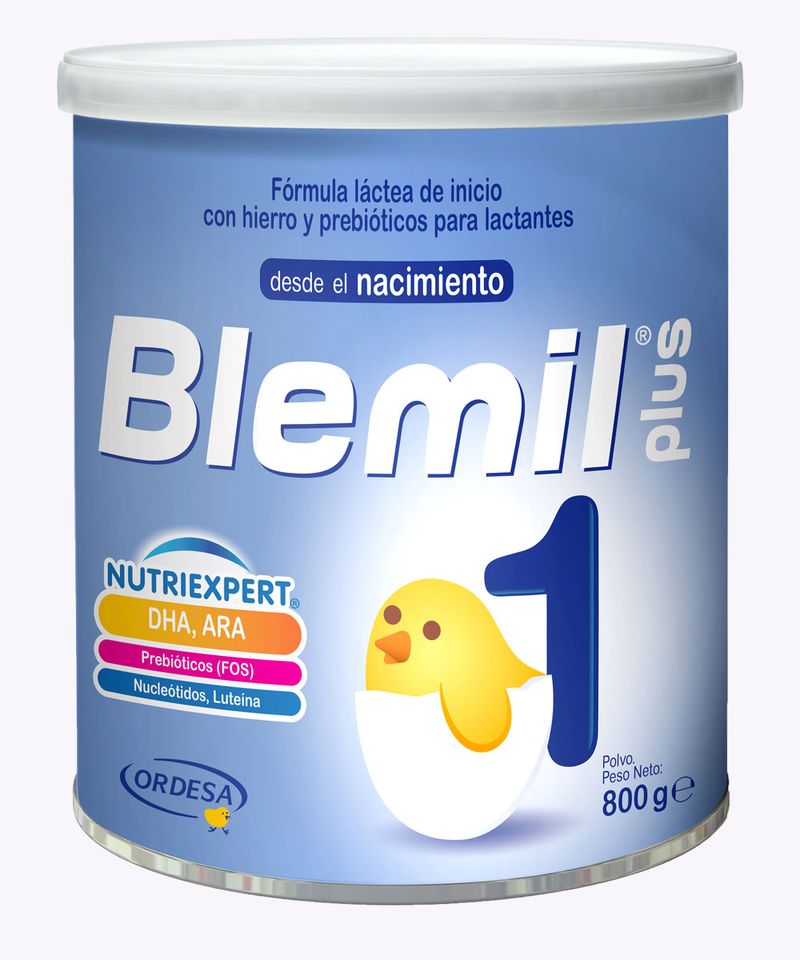 Fórmula Láctea Blemil Plus 3 0% Azúcar - Lata 800 gr