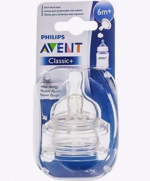 Avent Tetina Classic Anticolicos Flujo 6M