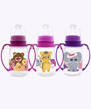 Babys Bib. Estampado C/Agarr. 5 Onzas (4010)