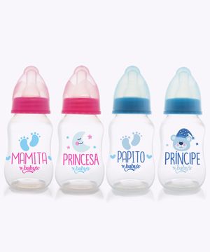 Babys Bib. Estampado Curvo 4-5 Oz 6410)