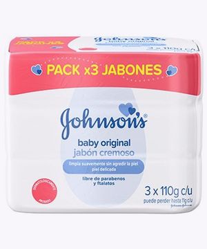 Jj Jabon Baby Tripack Cremoso Original