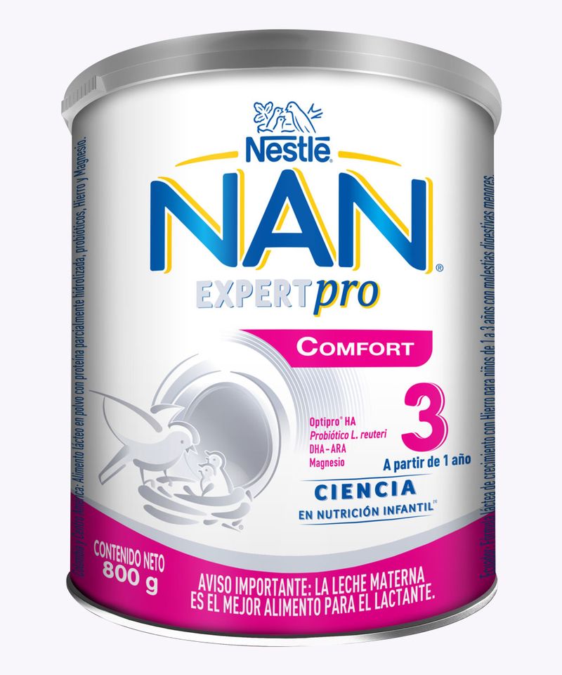 Leche infantil para lactantes en polvo Nestlé Nan Optipro 1 1200 g.