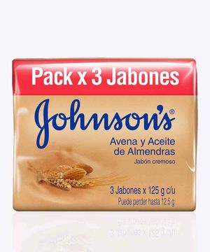 Jj Jabon Adulto Tripack Avena Y Aceite Alm