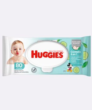 Toallas Hum. Huggies Cuidado 4 En 1 80