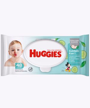 Toallas Hum. Huggies Cuidado 4 En 1 48