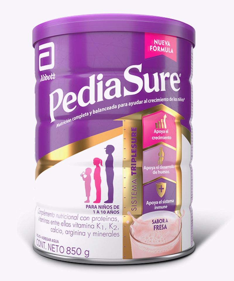 PediaSure Plus - 1 pack Sabor Fresa en Polvo, 237ml, Alimentación