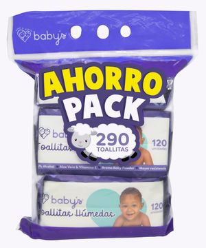 Toallas Hum. Babys Max 290