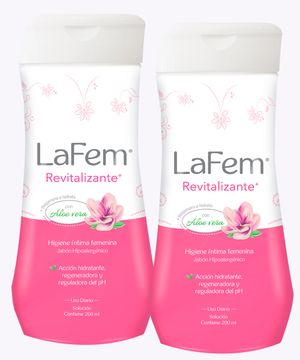Lafem Hig.intima Revitalizante 200 Ml Duo