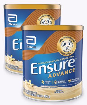 Ensure Advance Vainilla 400 Gr Duo