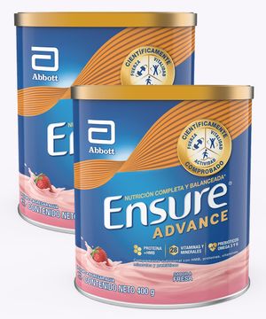 Ensure Advance Fresa 400 Gr Duo