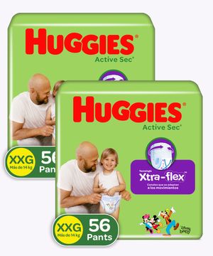 Huggies Active Sec A. Perfecto-Pants Xxg 56 Blt