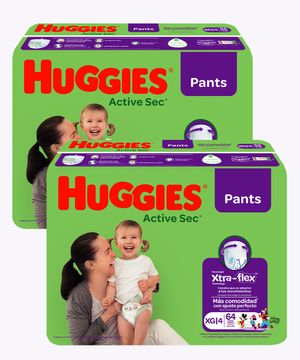 Huggies Active Sec A. Perfecto-Pants Xg 64 Blt