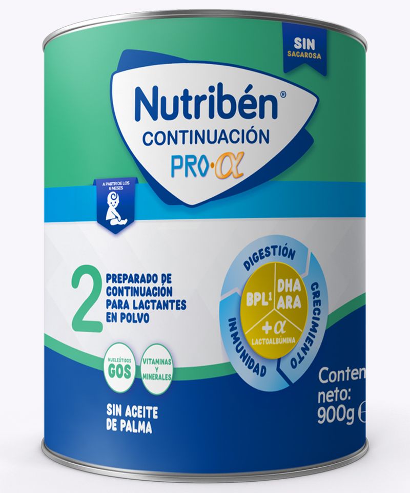Nutriben Continuación 2 Leche Pro Alfa 800gr - Farmacia en Casa Online