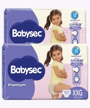 Babysec Premium Superflex Xxg 100 Duo