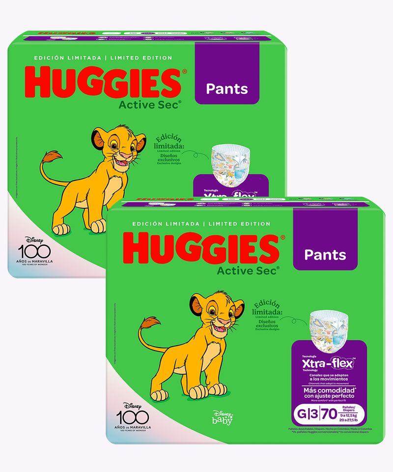 Huggies active 2024 sec pants