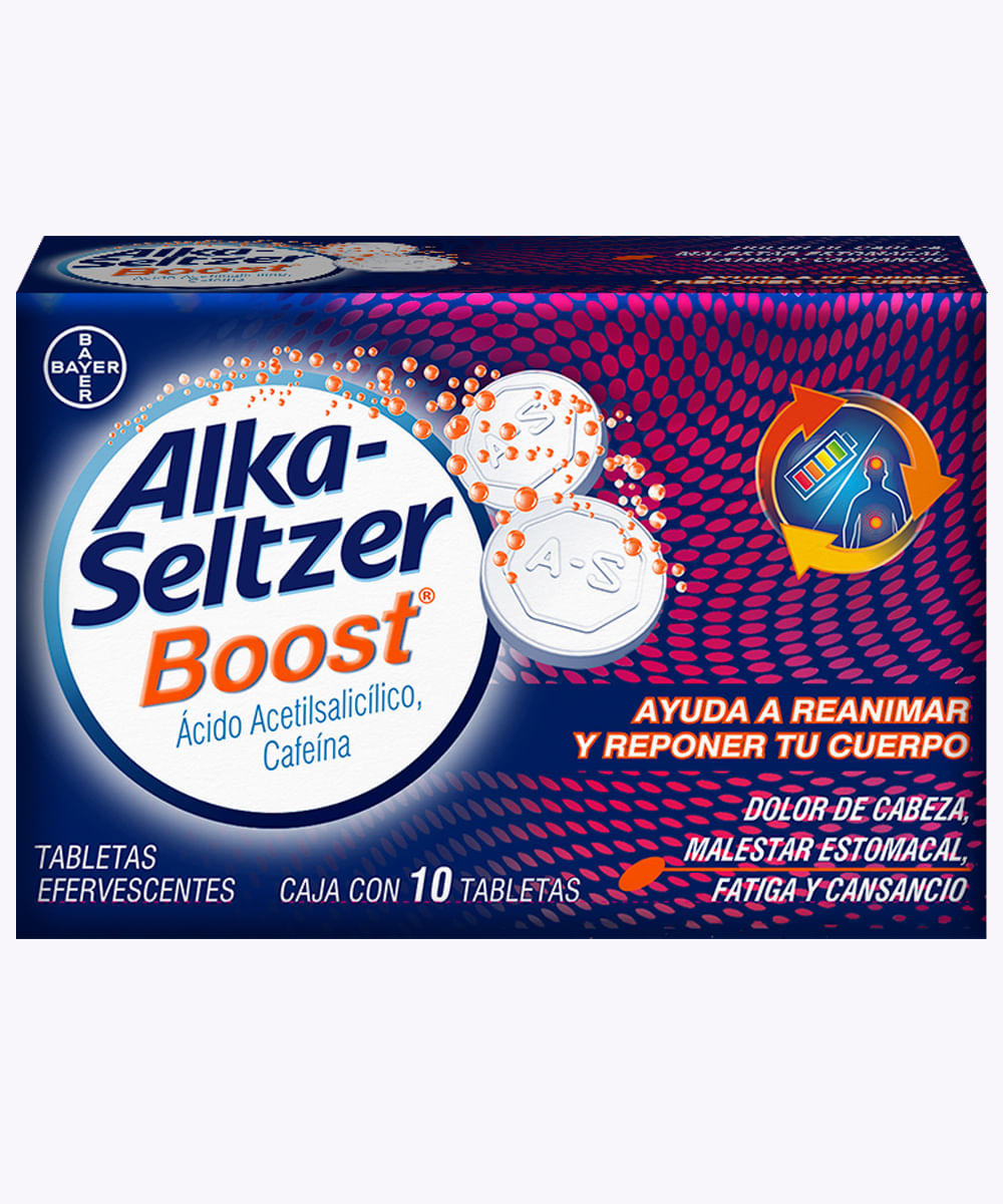 Alka Seltzer Boost 10 Tabletas - D`bebés