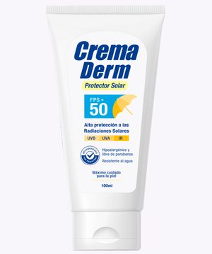 Crema Derm Protector Solar 50 Fps 100 Ml