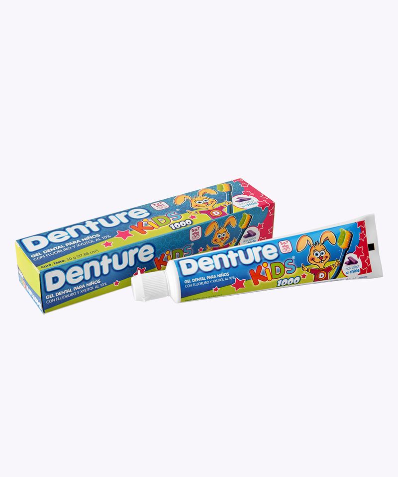 Pasta Denture BB Gel 30g + Limpiador Dental Pediátrico de 0 a 3 años -  Peque Ayuda