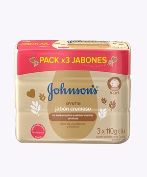 Jj Jabon Baby Tripack Avena