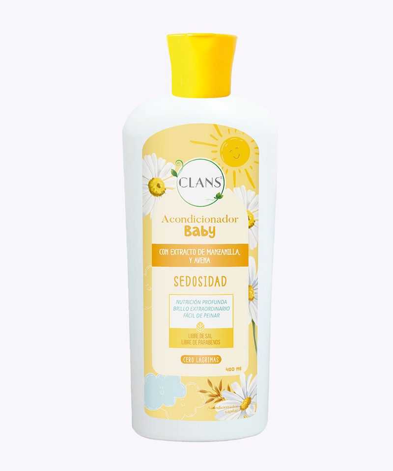 Clans-Acond.-Babys-Manzanilla-400-Ml