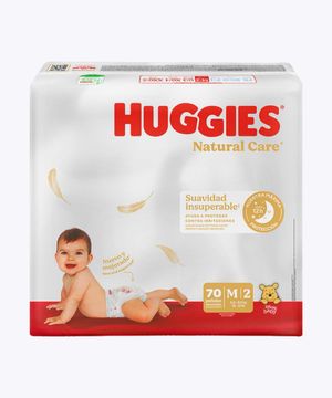Huggies Natural Care Cotton Unisex M 70