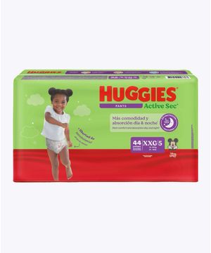 Huggies Active Sec "Pants" Xxg 44