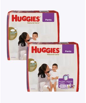 Huggies Natural Care Pants Unisex Xxg 25 Duo