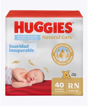 Huggies Natural Care Cotton Unisex Rn 40