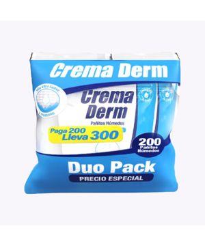 Pañitos Crema Derm Pack Pague 200 Lleve 300