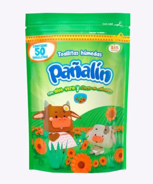 Pañitos Pañalin Aloe Vera Calend 50