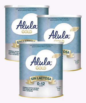 Alula Sin Lactosa Gold 400Gr Cua