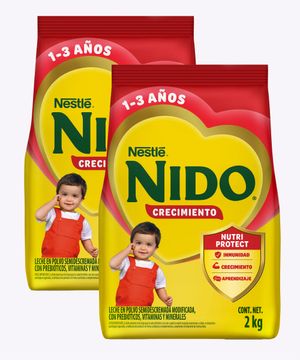 Nido+1 Crecimiento Dha Funda Duo 2Kg