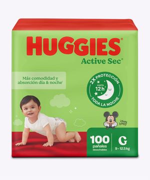 Huggies Active Sec G 100