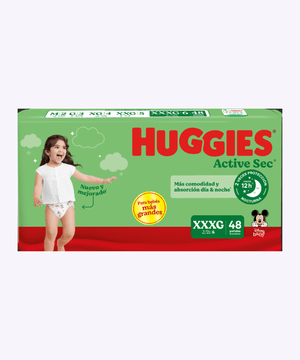 Huggies Active Sec Xxxg 48