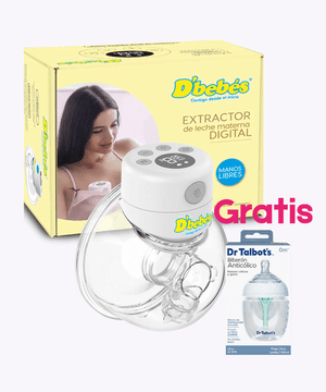Combo Extractor Digital De Leche +Gratis Bib Dr Talbot 6 Onz